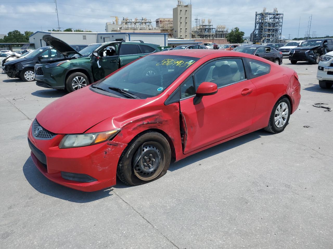 2HGFG3B56CH547498 2012 Honda Civic Lx