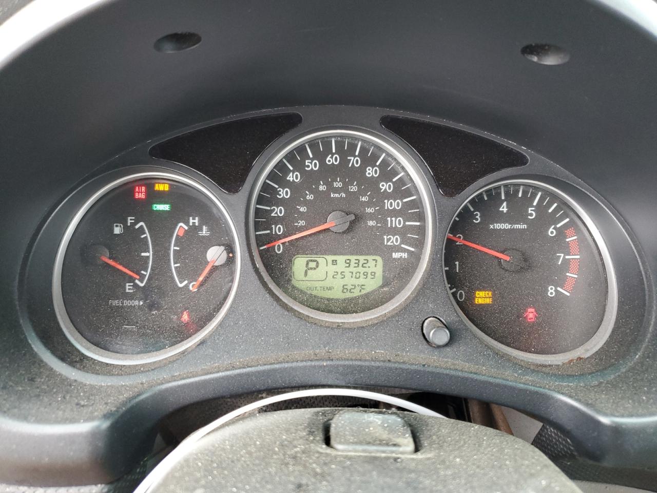 JF1SG63615H717254 2005 Subaru Forester 2.5X