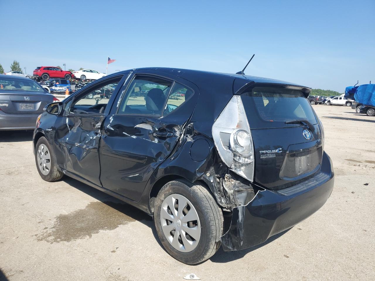 Lot #2624128124 2014 TOYOTA PRIUS C