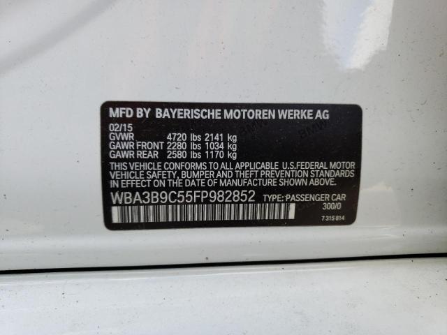 2015 BMW 335 XI - WBA3B9C55FP982852