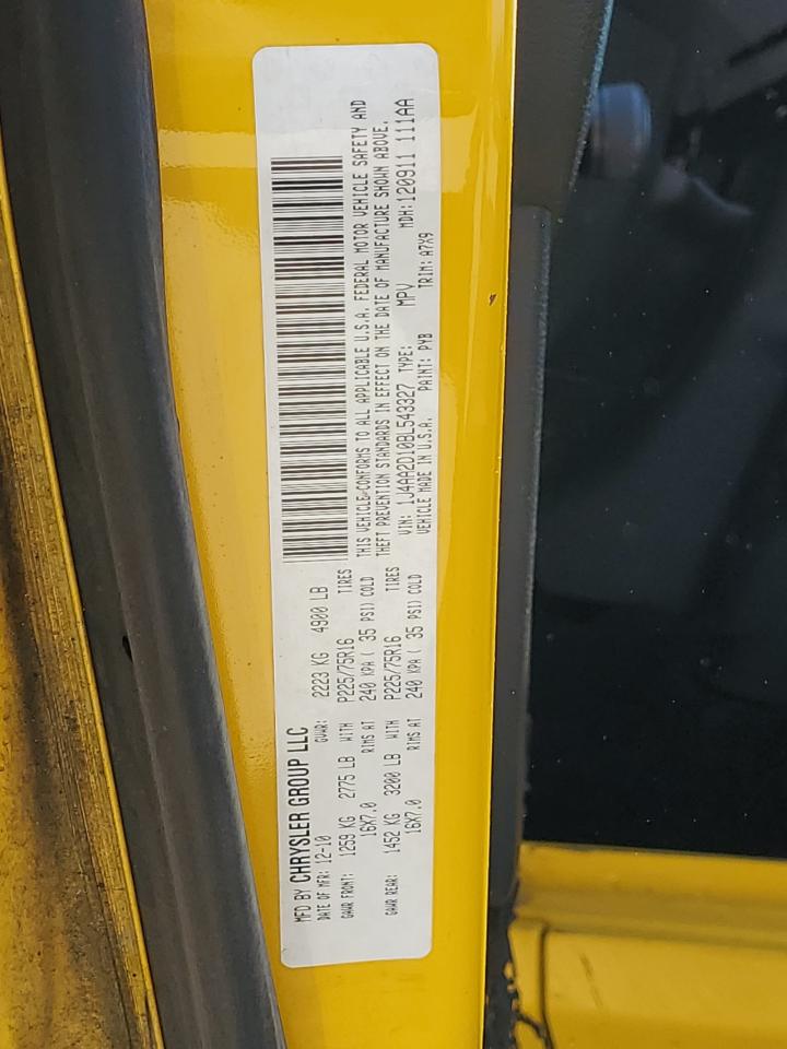 1J4AA2D10BL543327 2011 Jeep Wrangler Sport