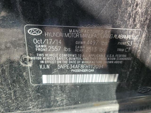 2015 HYUNDAI SONATA SPO - 5NPE34AF8FH112094