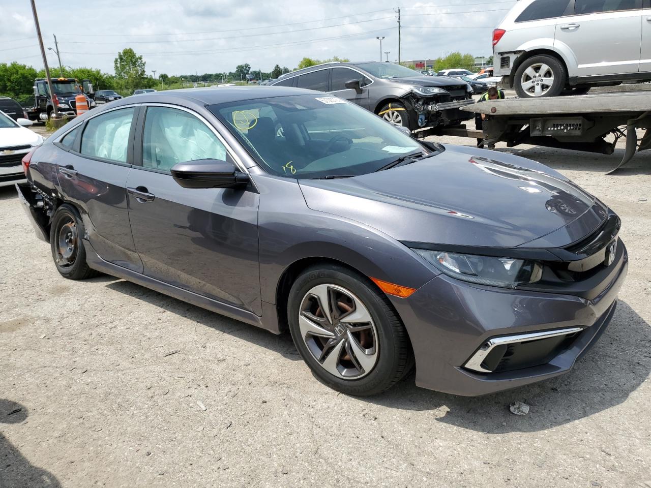 19XFC2F67KE027005 2019 Honda Civic Lx