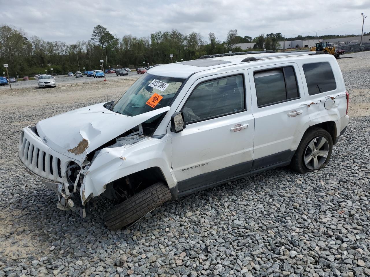 2016 Jeep Patriot Latitude vin: 1C4NJRFBXGD707836