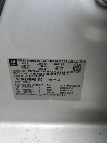 2015 CHEVROLET SILVERADO - 3GCUKREH9FG313504