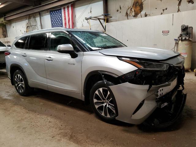 VIN 5TDHBRCH0MS052993 2021 Toyota Highlander, Hybri... no.4