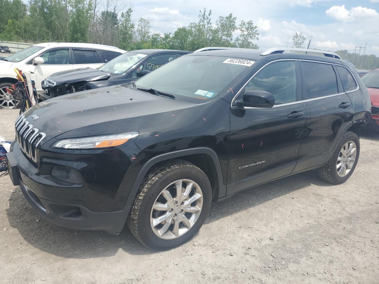 2017 Jeep Cherokee Limited vin: 1C4PJMDB5HW615747