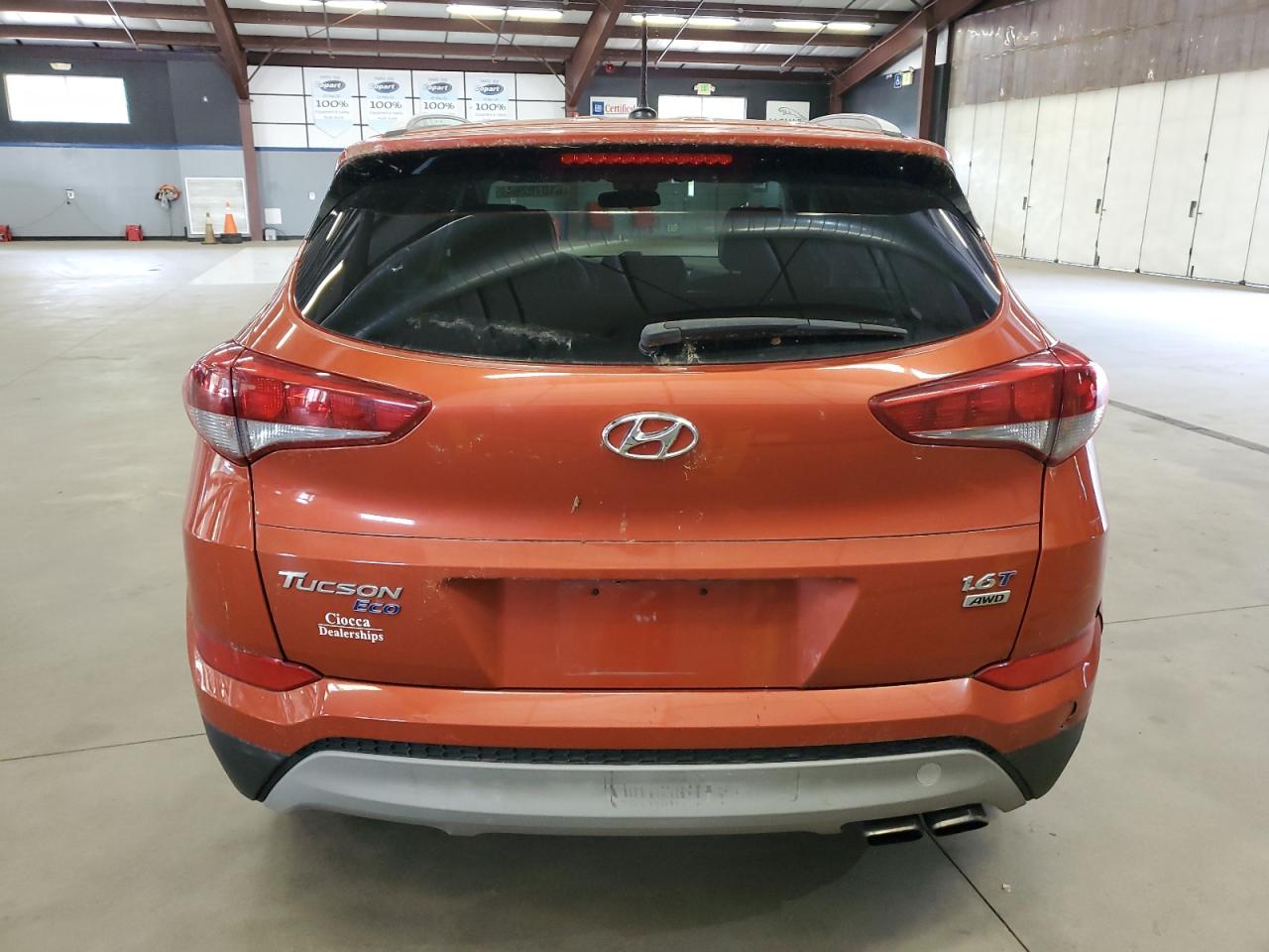 2017 Hyundai Tucson Limited vin: KM8J3CA26HU310537