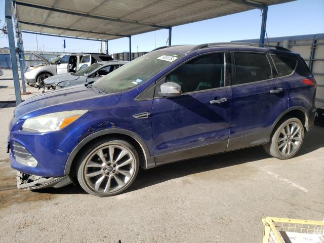 FORD ESCAPE SE 2014 blue  gas 1FMCU0GX4EUD15335 photo #1