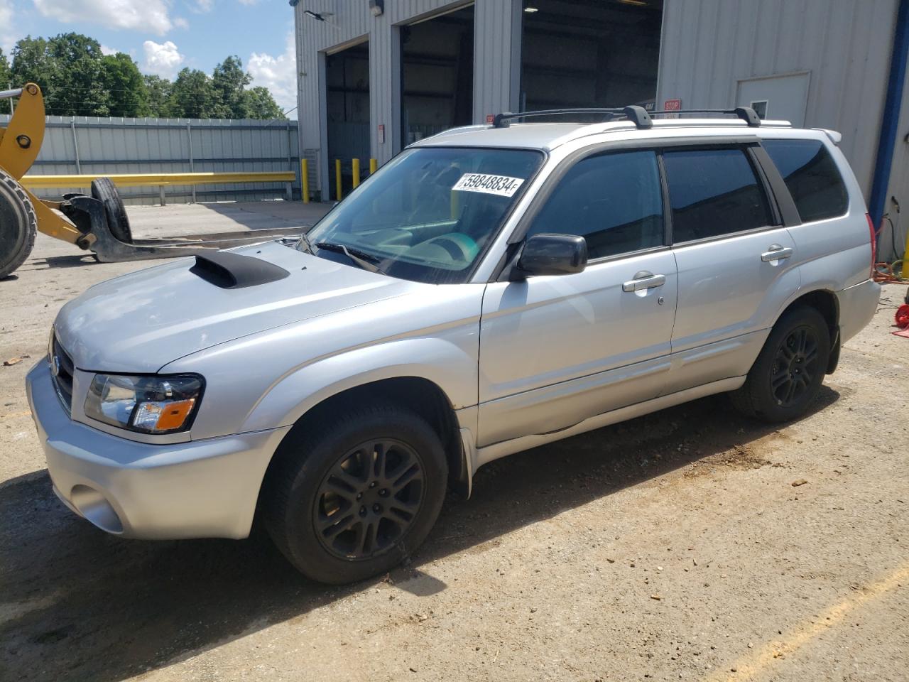 SUBARU FORESTER 2 2004 silver  gas JF1SG69684H701008 photo #1