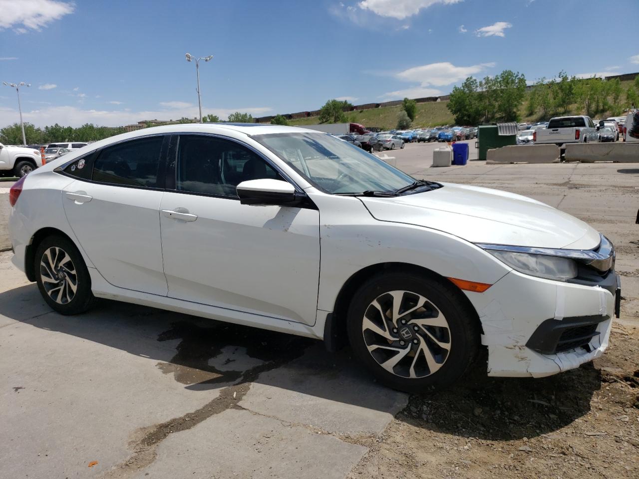 2017 Honda Civic Ex vin: 2HGFC2F7XHH519549