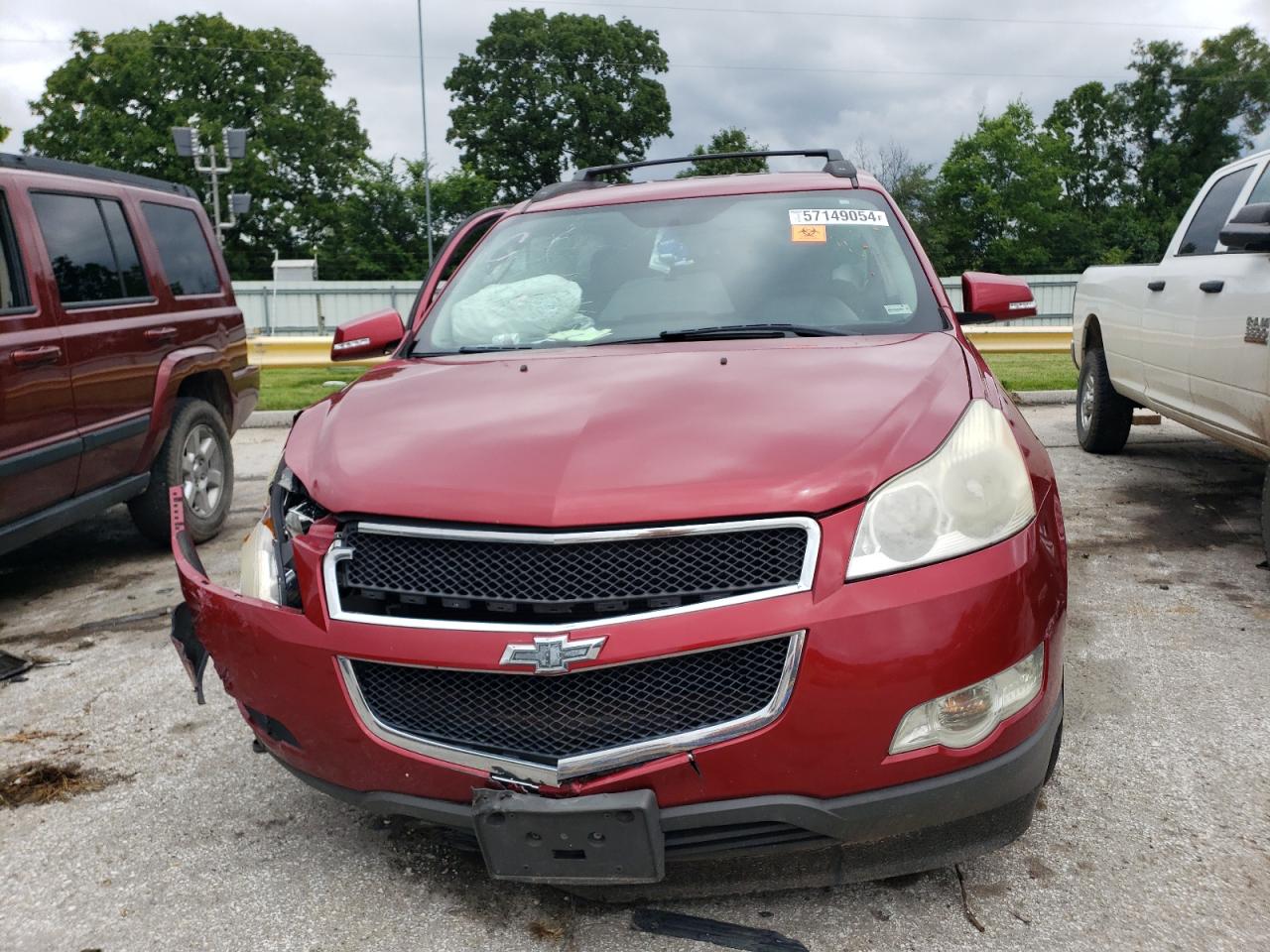 2012 Chevrolet Traverse Lt vin: 1GNKRGED9CJ408067