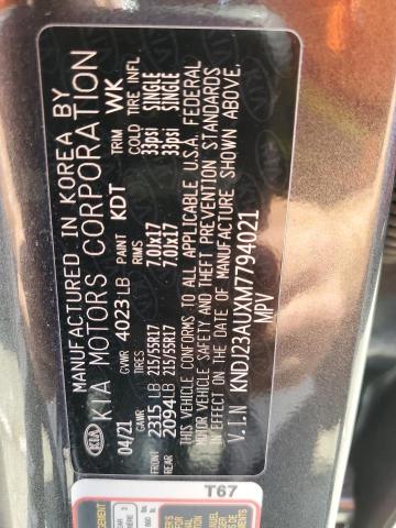 2021 Kia Soul Lx VIN: KNDJ23AUXM7794021 Lot: 57626234