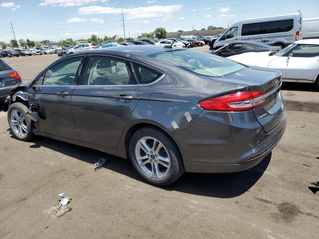 2018 Ford Fusion Se vin: 3FA6P0HD5JR253027