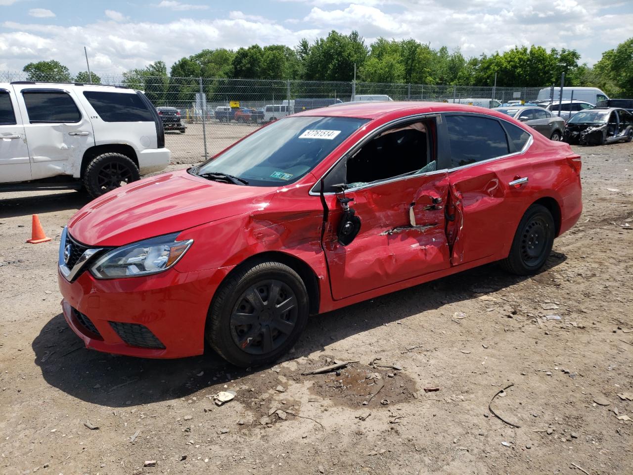 3N1AB7AP7HL692567 NISSAN SENTRA 2017