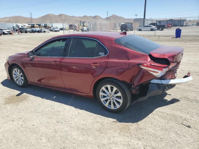 TOYOTA CAMRY LE 2020 red  gas 4T1C11AK5LU362480 photo #3