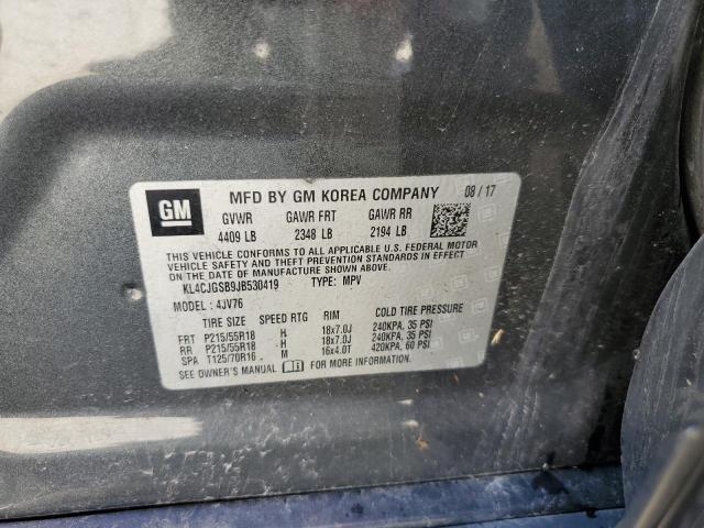 2018 Buick Encore Essence VIN: KL4CJGSB9JB530419 Lot: 58434164