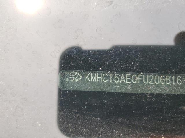 2015 Hyundai Accent Gs VIN: KMHCT5AE0FU206816 Lot: 58984744