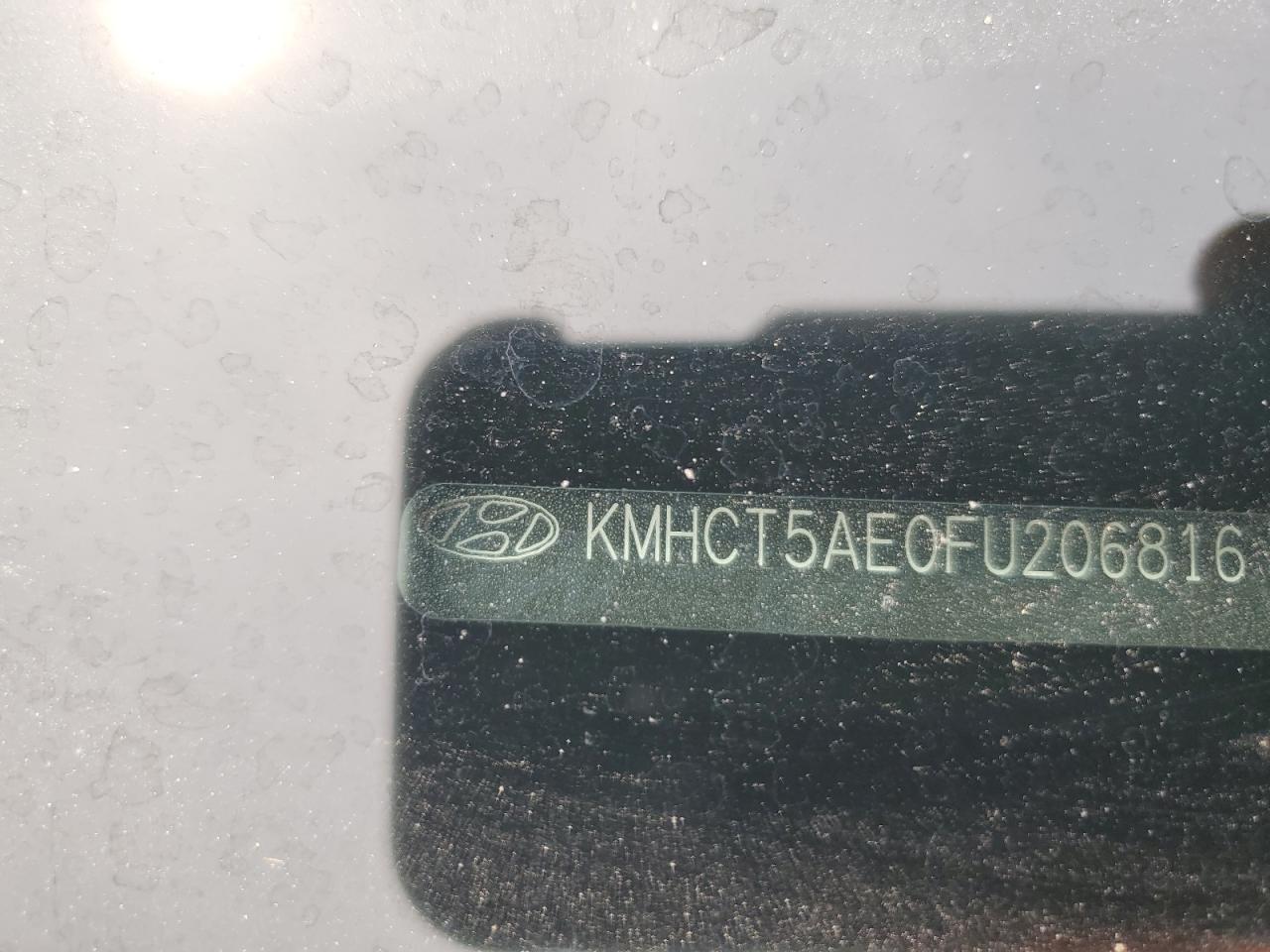 KMHCT5AE0FU206816 2015 Hyundai Accent Gs