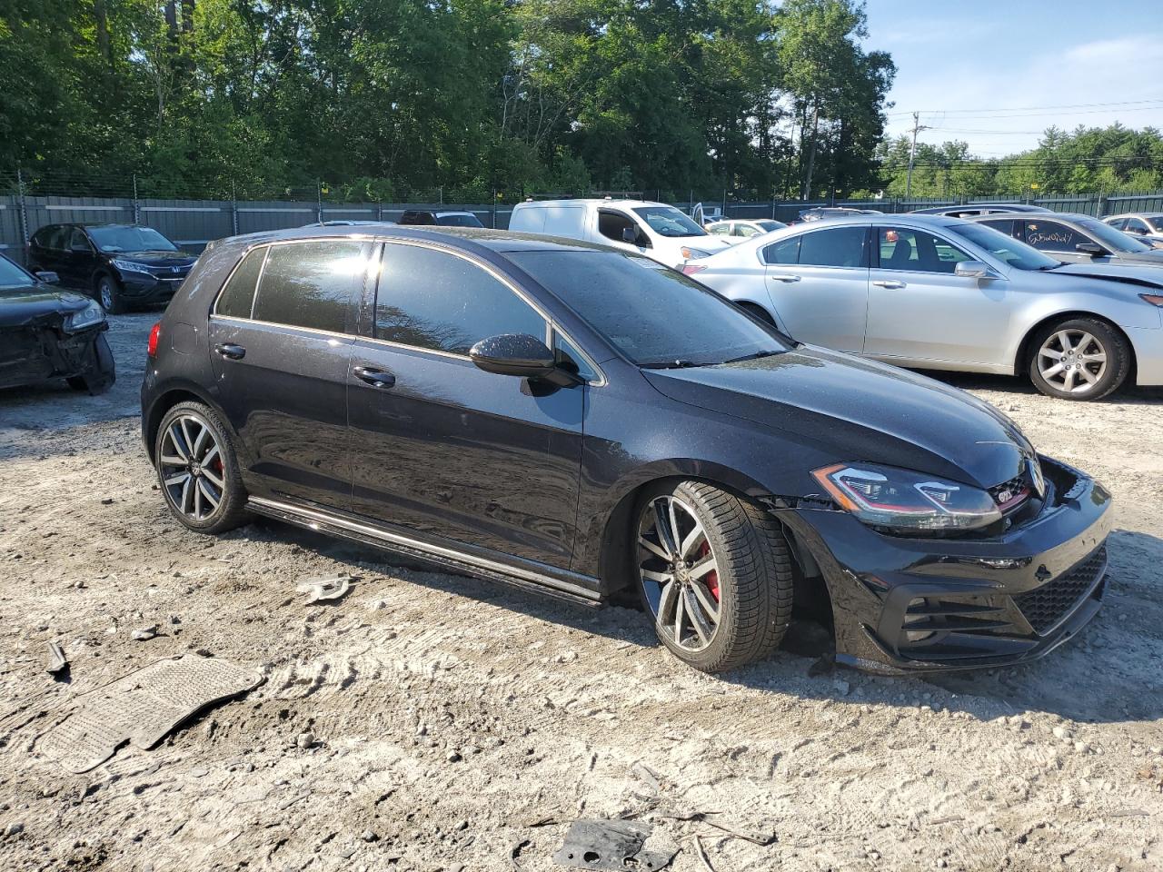 Lot #2974604424 2019 VOLKSWAGEN GTI S