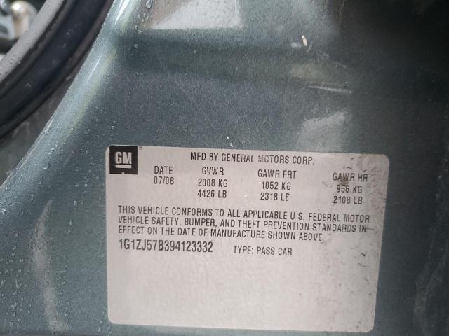 2009 Chevrolet Malibu 2Lt VIN: 1G1ZJ57B394123332 Lot: 57399564