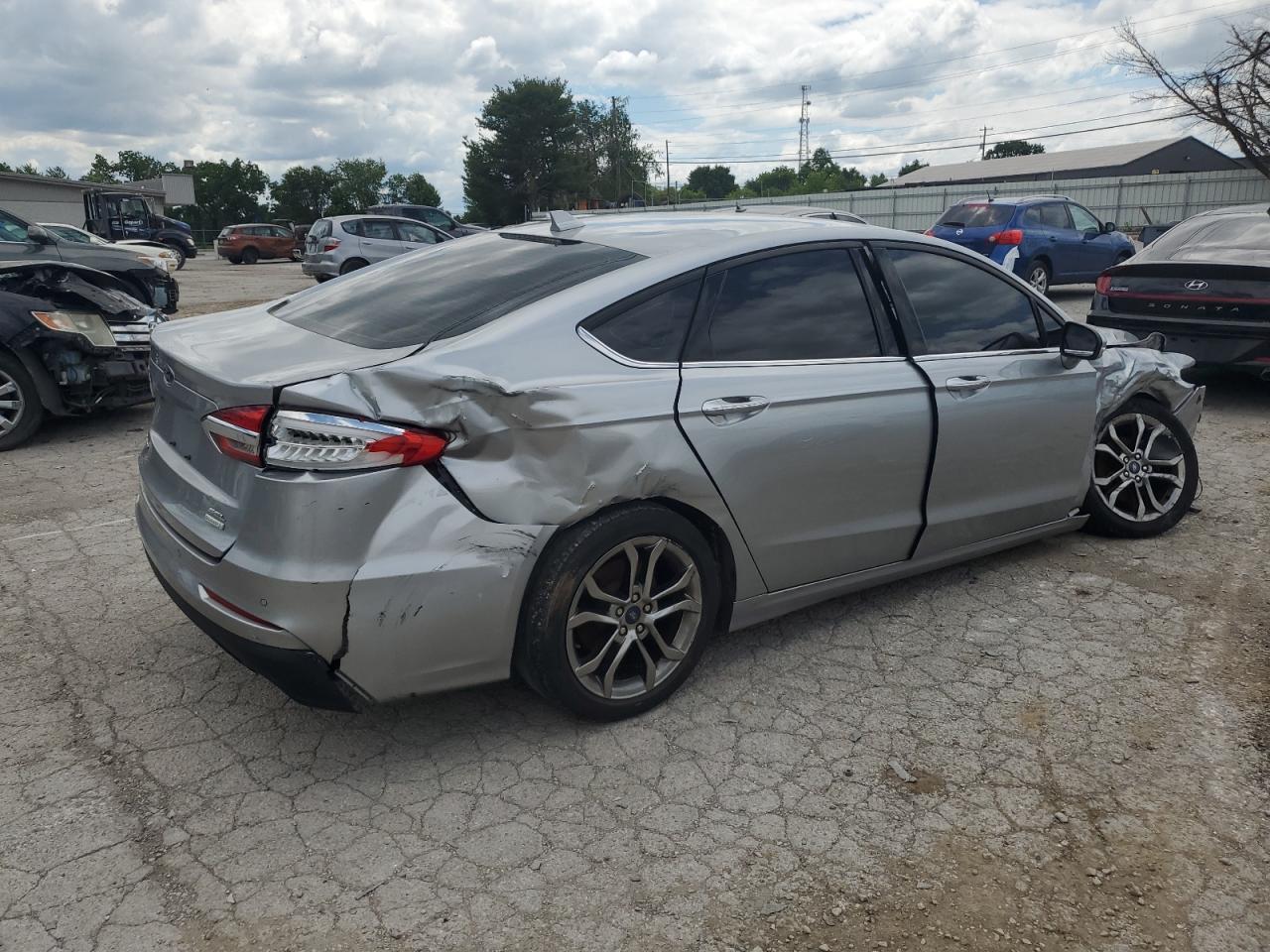 2020 Ford Fusion Sel vin: 3FA6P0CD2LR117173