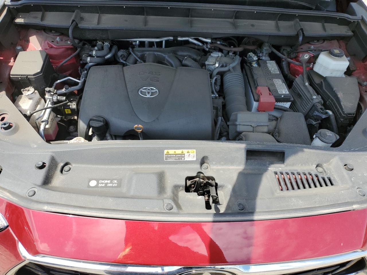 5TDFZRBH1NS169603 2022 Toyota Highlander Platinum