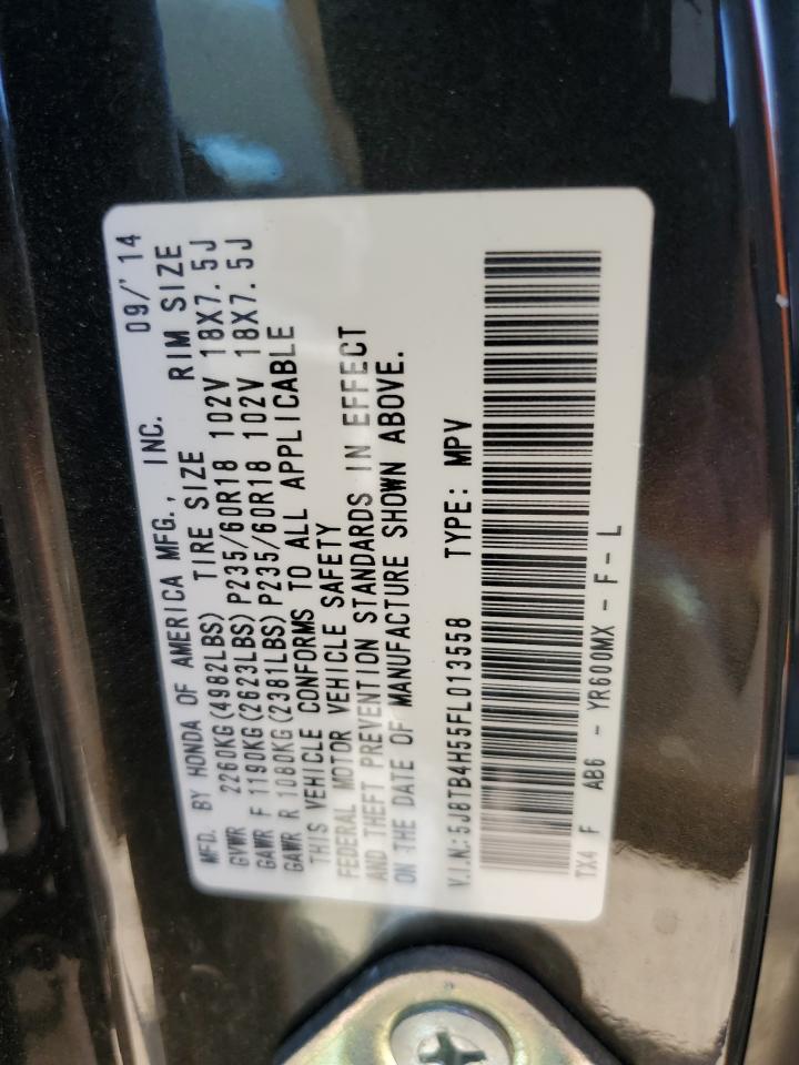 5J8TB4H55FL013558 2015 Acura Rdx Technology