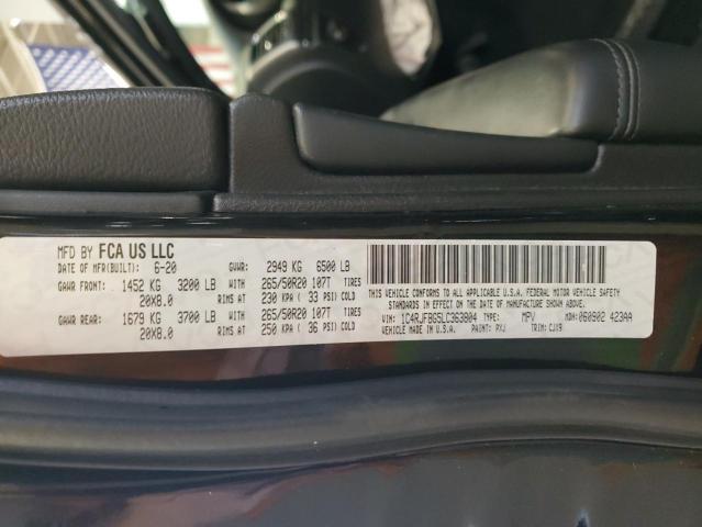 2020 Jeep Grand Cherokee Limited VIN: 1C4RJFBG5LC363804 Lot: 60950734