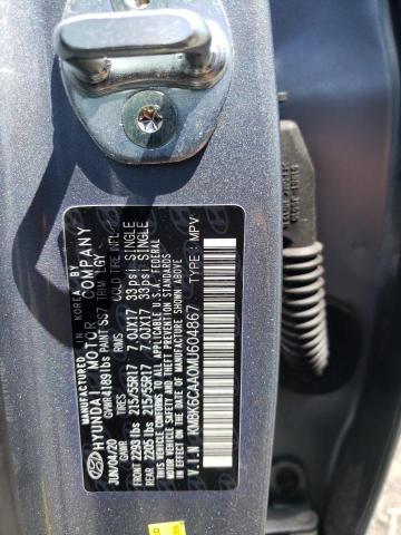 2021 Hyundai Kona Sel Plus VIN: KM8K6CAA0MU604867 Lot: 57779394
