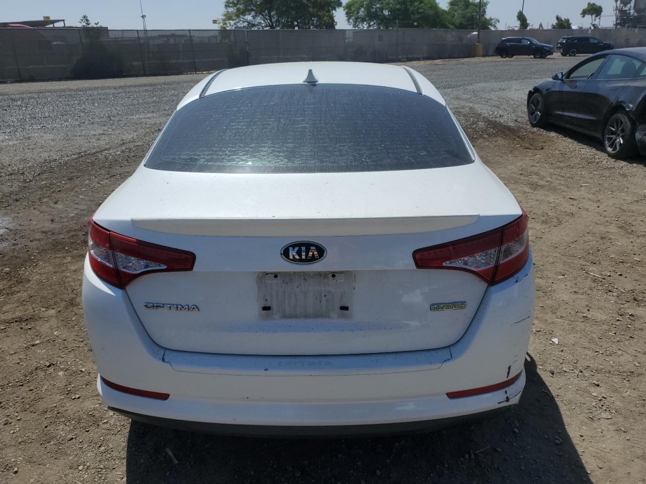 2013 Kia Optima Hybrid vin: KNAGM4AD1D5049127