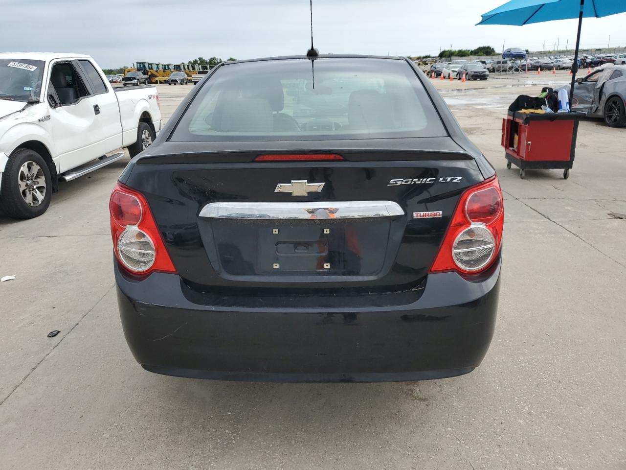 2016 Chevrolet Sonic Ltz vin: 1G1JE5SB6G4135920