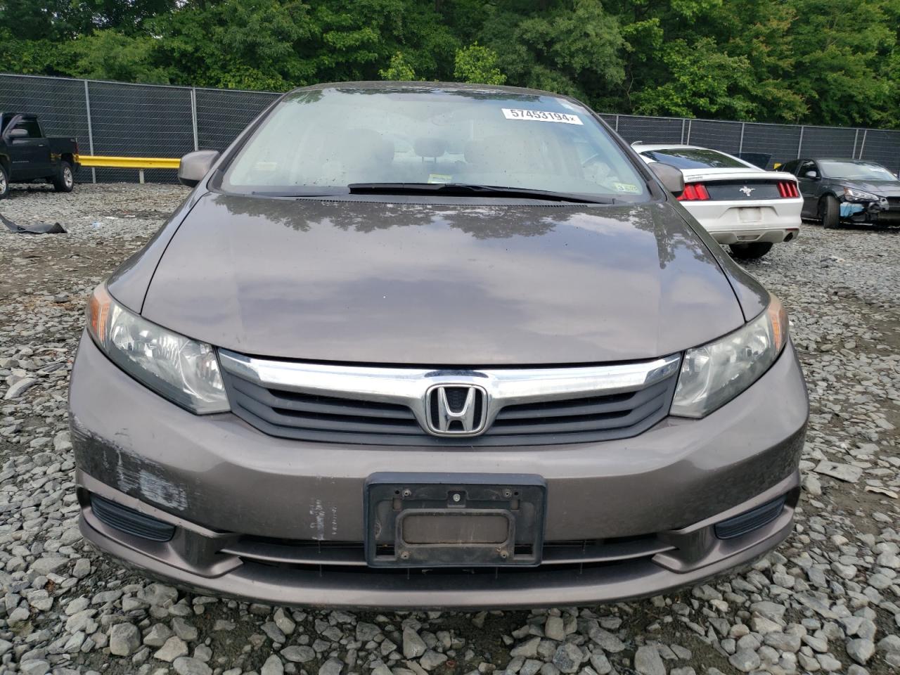 19XFB2F90CE033985 2012 Honda Civic Exl