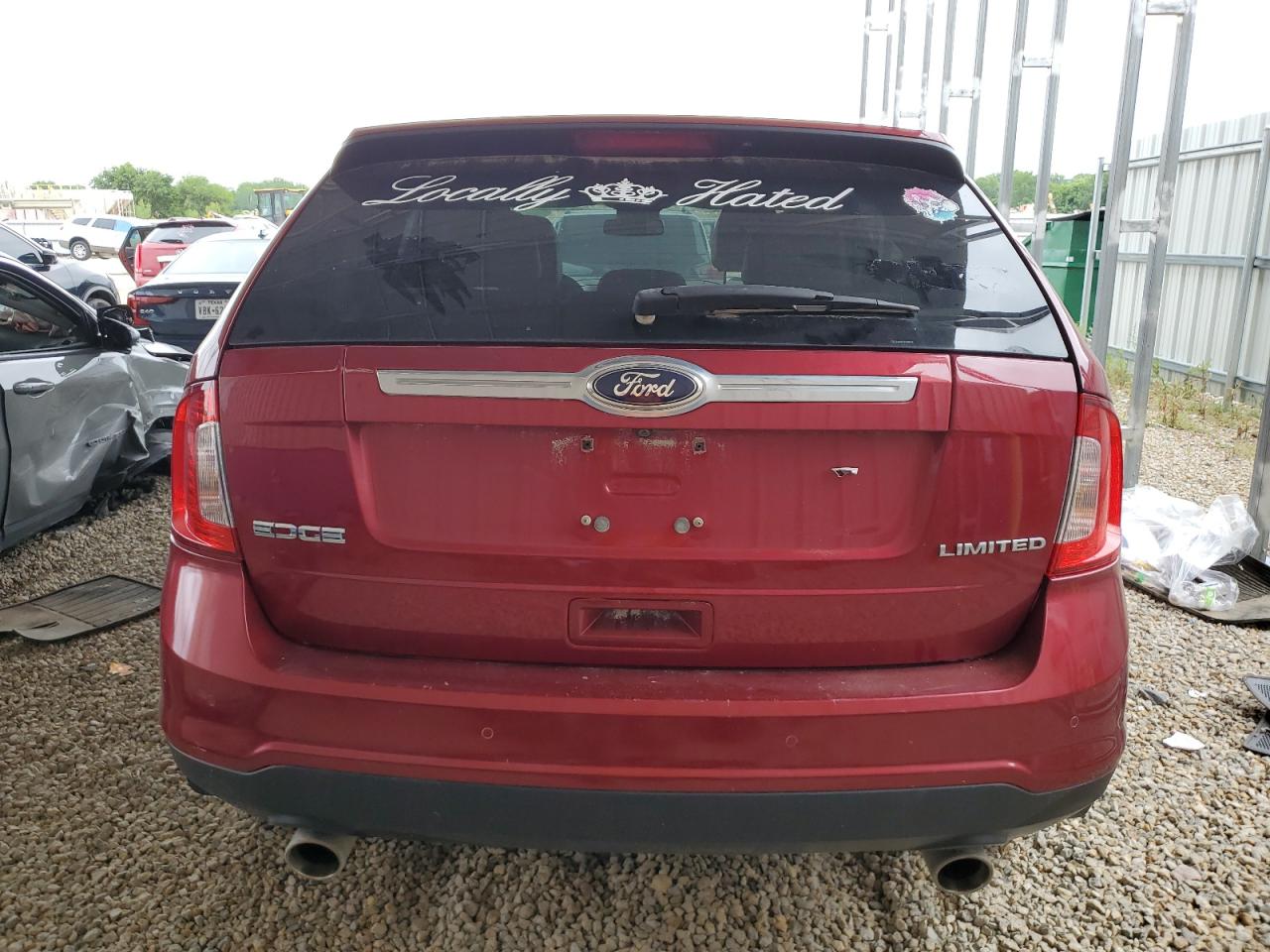 2FMDK3KC8DBE37698 2013 Ford Edge Limited