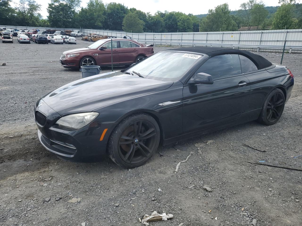 2012 BMW 640 I vin: WBALW7C57CC618749