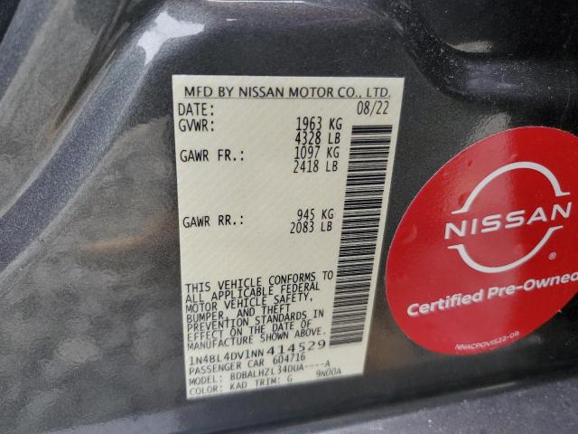 1N4BL4DV1NN414529 Nissan Altima SV 12