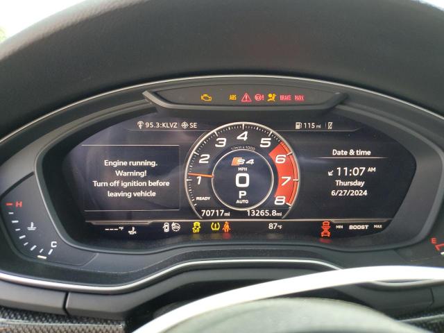 2018 AUDI S4 PRESTIG WAUC4BF41JA001514