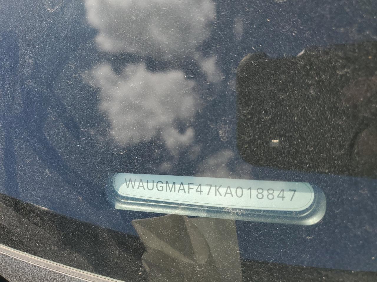 WAUGMAF47KA018847 2019 Audi A4 Premium