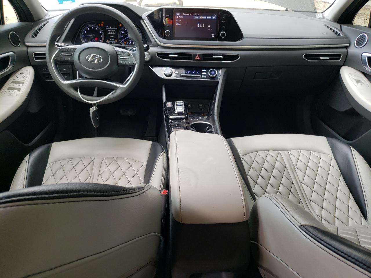 KMHL64JA4MA152501 2021 Hyundai Sonata Sel