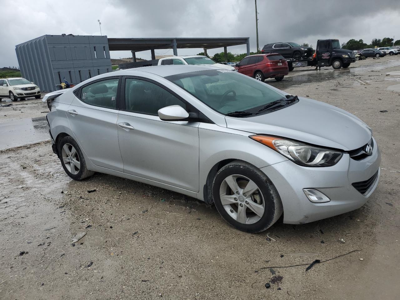 KMHDH4AE7DU794033 2013 Hyundai Elantra Gls