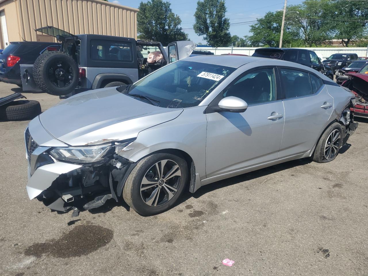 2020 Nissan Sentra Sv vin: 3N1AB8CV8LY246991