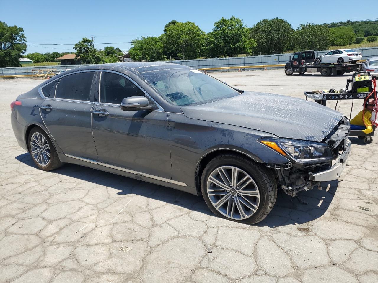 KMHGN4JE6JU238376 2018 Genesis G80 Base