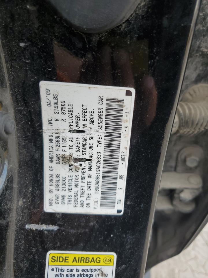 19UUA86519A026633 2009 Acura Tl