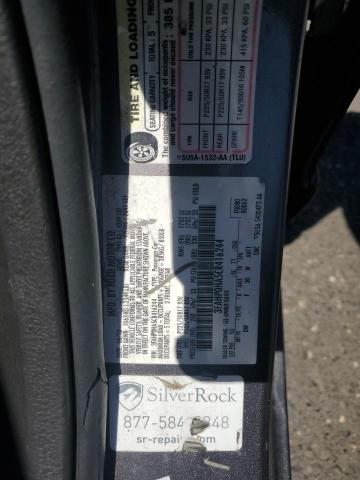 2012 Ford Fusion Se VIN: 3FAHP0HA5CR416244 Lot: 59068064