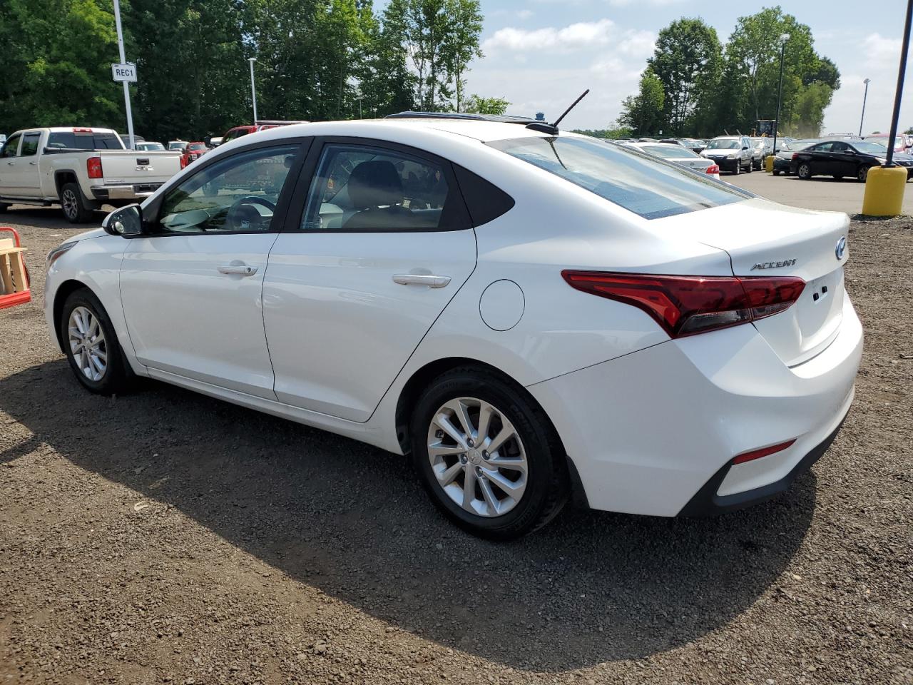 2018 Hyundai Accent Se vin: 3KPC24A35JE018798