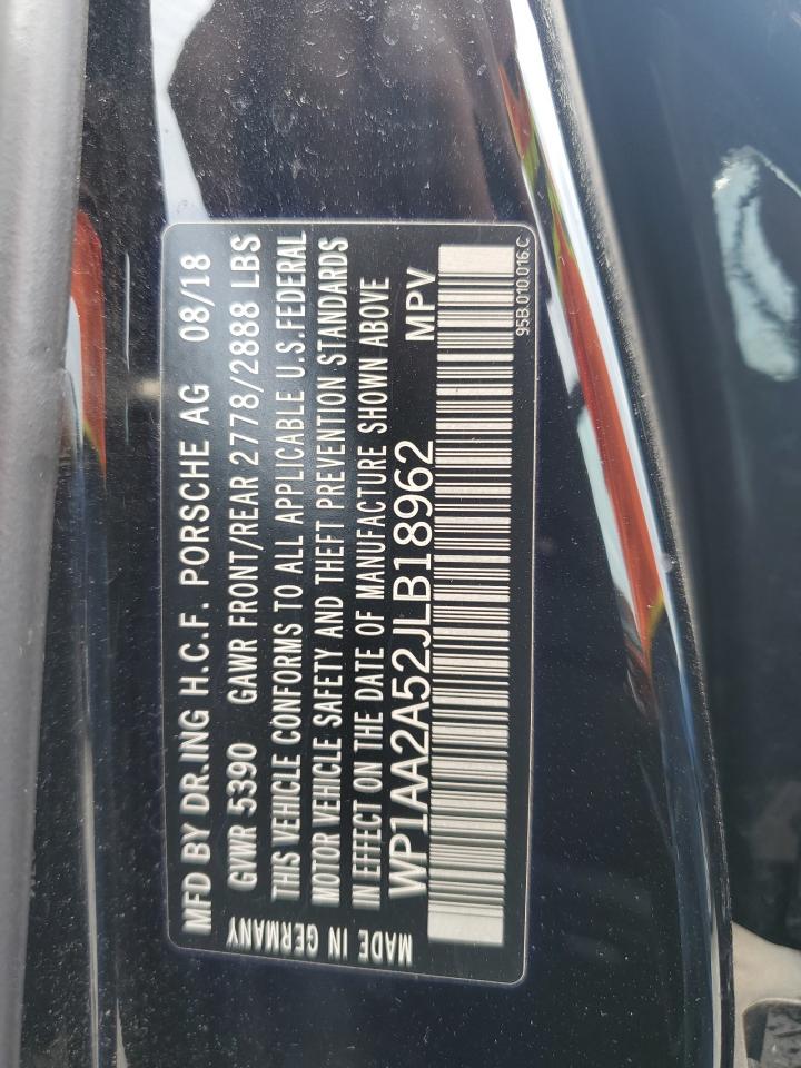 WP1AA2A52JLB18962 2018 Porsche Macan