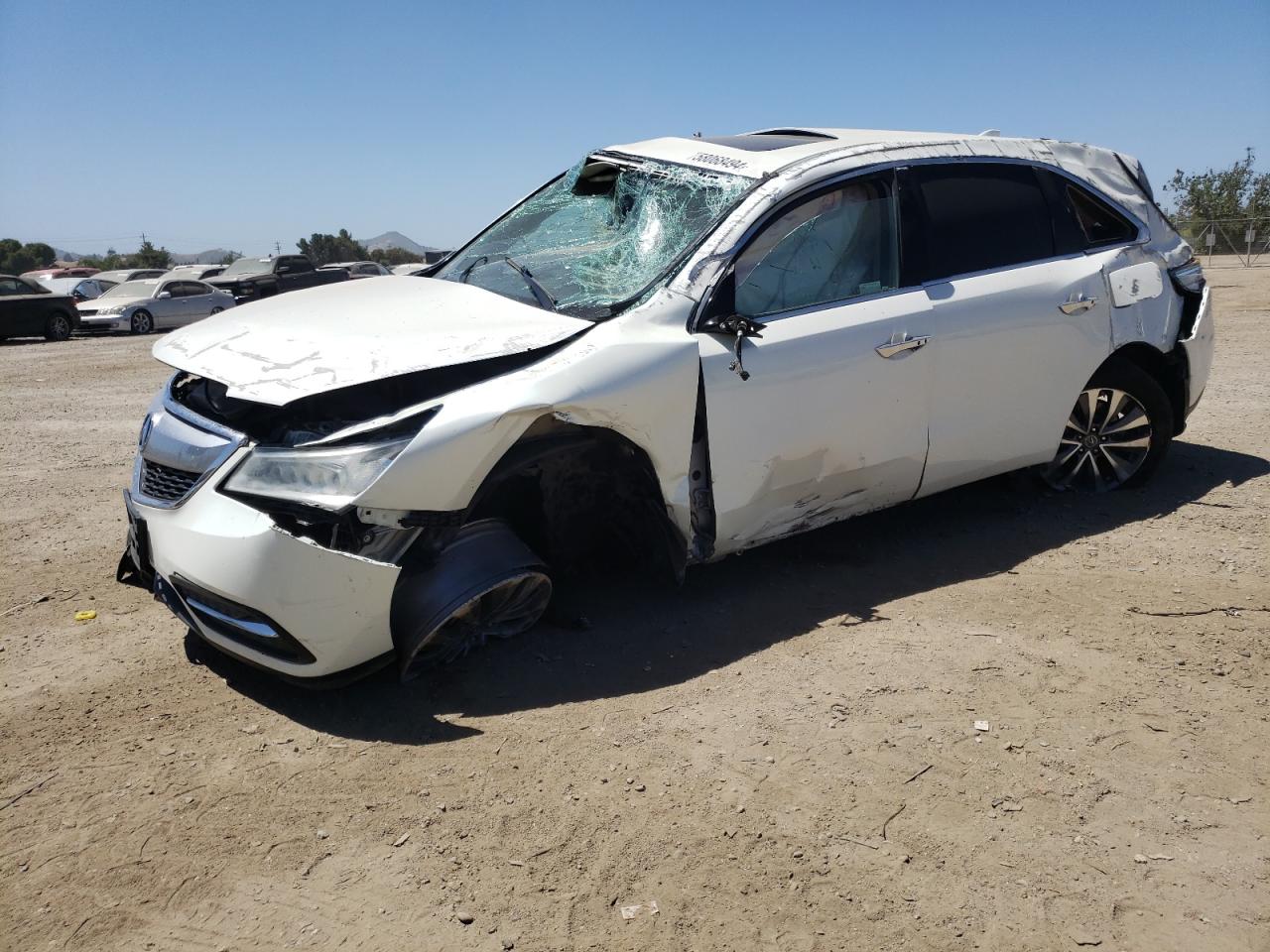 5FRYD4H65EB035437 2014 Acura Mdx Technology