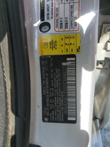 2007 BMW 530 I VIN: WBANE73557CM45279 Lot: 58976974