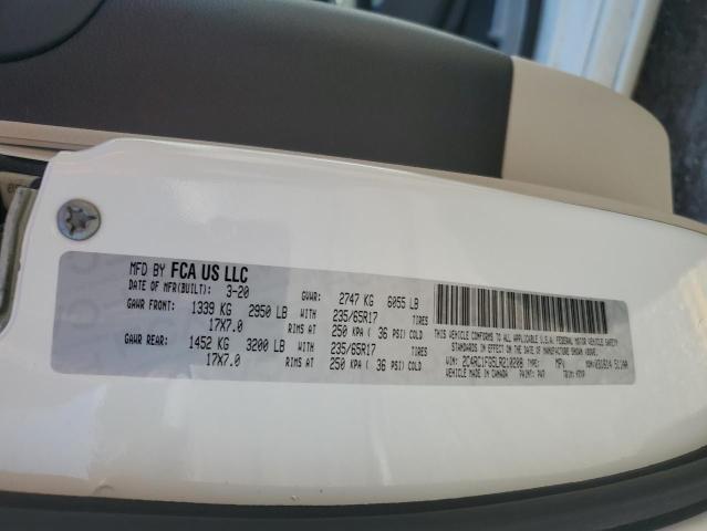 2020 Chrysler Pacifica Touring VIN: 2C4RC1FG5LR210208 Lot: 58123454