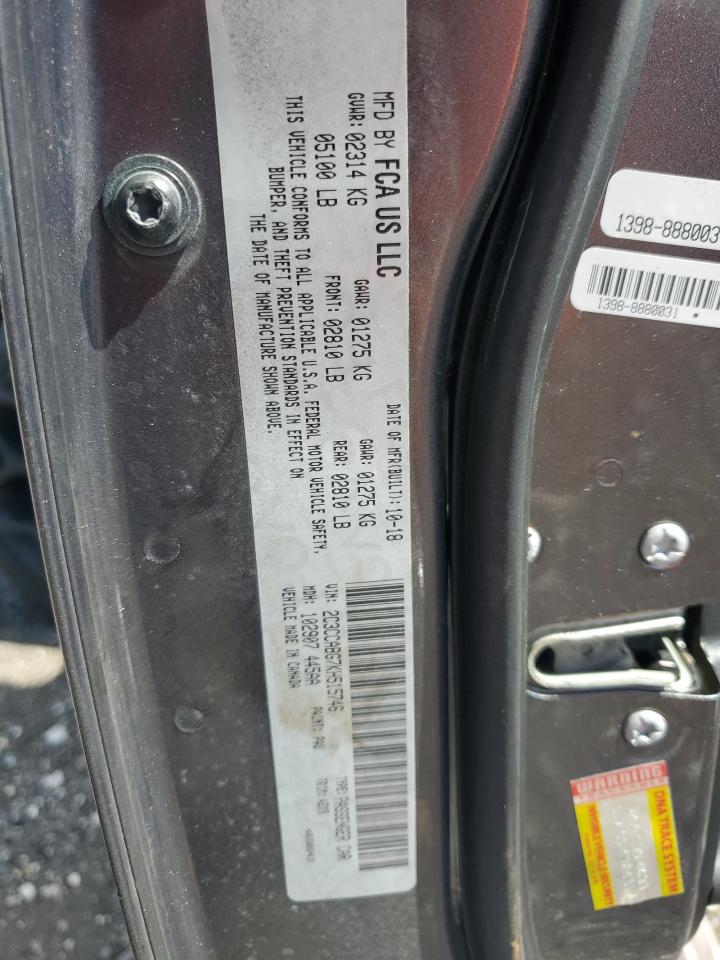 2C3CCABG7KH515746 2019 Chrysler 300 S